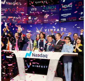 VinFast niêm yết trên sàn NASDAQ