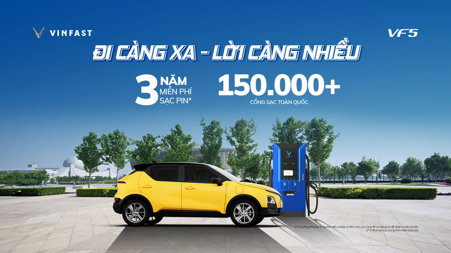 VinFast VF 5 — Cá nhân vượt trội - Đồng hành hàng ngày (2/2)